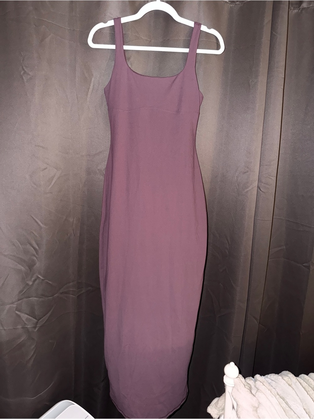 Fabletics Sleeveless Maxi Dress in Mauve